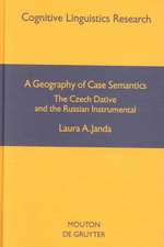 A Geography of Case Semantics: The Czech Dative and the Russian Instrumental