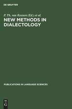 New Methods in Dialectology: Proceedings of a Workshop held at the Free University of Amsterdam, December, 7-10, 1987