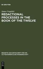 Redactional Processes in the Book of the Twelve