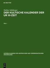 Der kultische Kalender der Ur III-Zeit