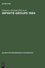 Infinite Groups 1994: Proceedings of the International Conference held in Ravello, Italy, May 23-27, 1994