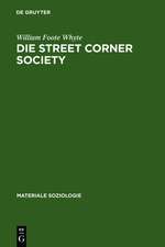 Die Street Corner Society: Die Sozialstruktur eines Italienerviertels