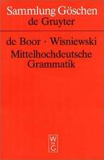 Mittelhochdeutsche Grammatik