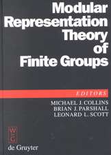 Modular Representation Theory of Finite Groups: Proceedings of a Symposium held at the University of Virginia, Charlottesville, May 8-15, 1998