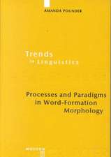 Process and Paradigms in Word-Formation Morphology