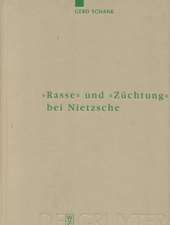 "Rasse" und "Züchtung" bei Nietzsche