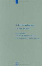 Schriftauslegung in der Schrift: Festschrift für Odil Hannes Steck zu seinem 65. Geburtstag