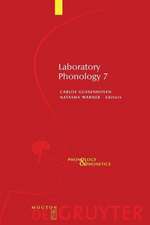 Laboratory Phonology 7