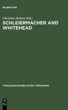 Schleiermacher and Whitehead