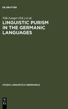 Linguistic Purism in the Germanic Languages