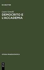 Democrito e l'Accademia