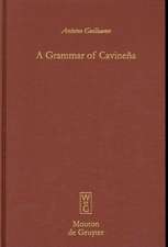 A Grammar of Cavineña