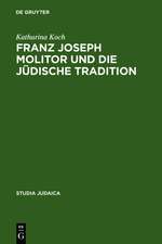 Franz Joseph Molitor und die jüdische Tradition: Studien zu den kabbalistischen Quellen der "Philosophie der Geschichte".
Mit einem Anhang unveröffentlichter Briefe von F. von Baader, E.J. Hirschfeld, F.J. Molitor und F.W.J. Schelling