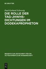 Die Rolle der Tag-JHWHs-Dichtungen im Dodekapropheton