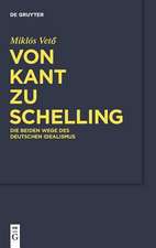 Von Kant zu Schelling