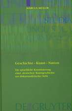 Geschichte - Kunst - Nation: Die sprachliche Konstituierung einer 'deutschen' Kunstgeschichte aus diskursanalytischer Sicht