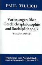 Vorlesungen über Geschichtsphilosophie und Sozialpädagogik