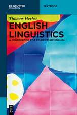 English Linguistics: A Coursebook for Students of English