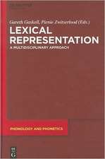 Lexical Representation: A Multidisciplinary Approach