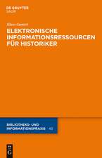 Elektronische Informationsressourcen für Historiker