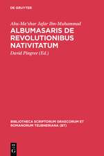 Albumasaris de revolutionibus nativitatum