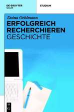 Erfolgreich recherchieren - Geschichte