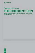 The Obedient Son: Deuteronomy and Christology in the Gospel of Matthew