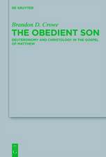 The Obedient Son: Deuteronomy and Christology in the Gospel of Matthew