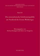 Die orientalistische Gelehrtenrepublik am Vorabend des Ersten Weltkrieges: Der Briefwechsel zwischen Willi Bang(-Kaup) und Friedrich Carl Andreas aus den Jahren 1889 bis 1914