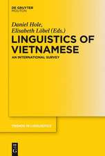 Linguistics of Vietnamese: An International Survey