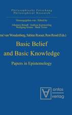 Basic Belief and Basic Knowledge: Papers in Epistemology