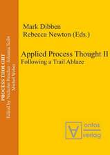 Applied Process Thought II