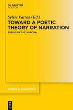 Toward a Poetic Theory of Narration: Essays of S.-Y. Kuroda