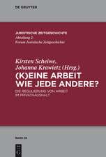 (K)Eine Arbeit wie jede andere?: Die Regulierung von Arbeit im Privathaushalt