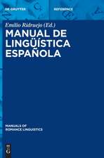 Manual de lingüística española