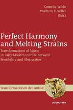 Perfect Harmony and Melting Strains