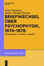 Briefwechsel über Psychophysik, 1874–1878