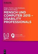 Mensch und Computer 2015 – Usability Professionals: Workshop