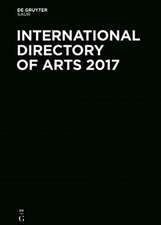 International Directory of Arts 2017