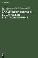 Logarithmic Integral Equations in Electromagnetics