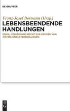 Lebensbeendende Handlungen