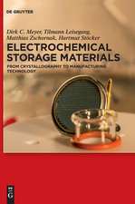 Electrochemical Storage Materials