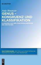 Genus ¿ Kongruenz und Klassifikation