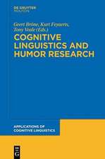 Cognitive Linguistics and Humor Research