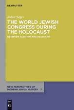 The World Jewish Congress during the Holocaust