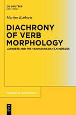 Diachrony of Verb Morphology