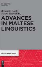 Advances in Maltese Linguistics