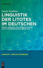 Linguistik der Litotes im Deutschen