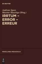 Irrtum - Error - Erreur