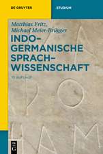 Fritz, M: Indogermanische Sprachwissenschaft